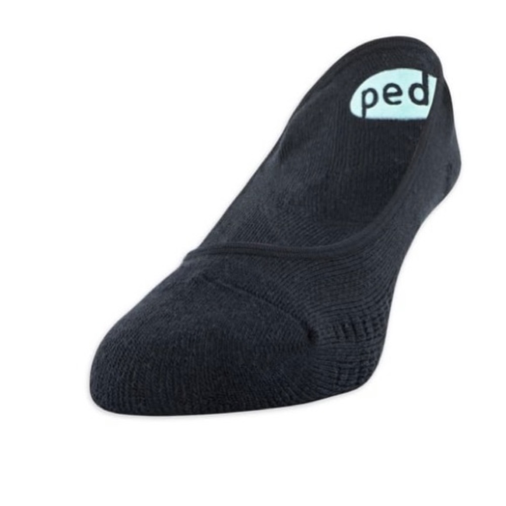 3 Pair Black Super low-cut cushion socks